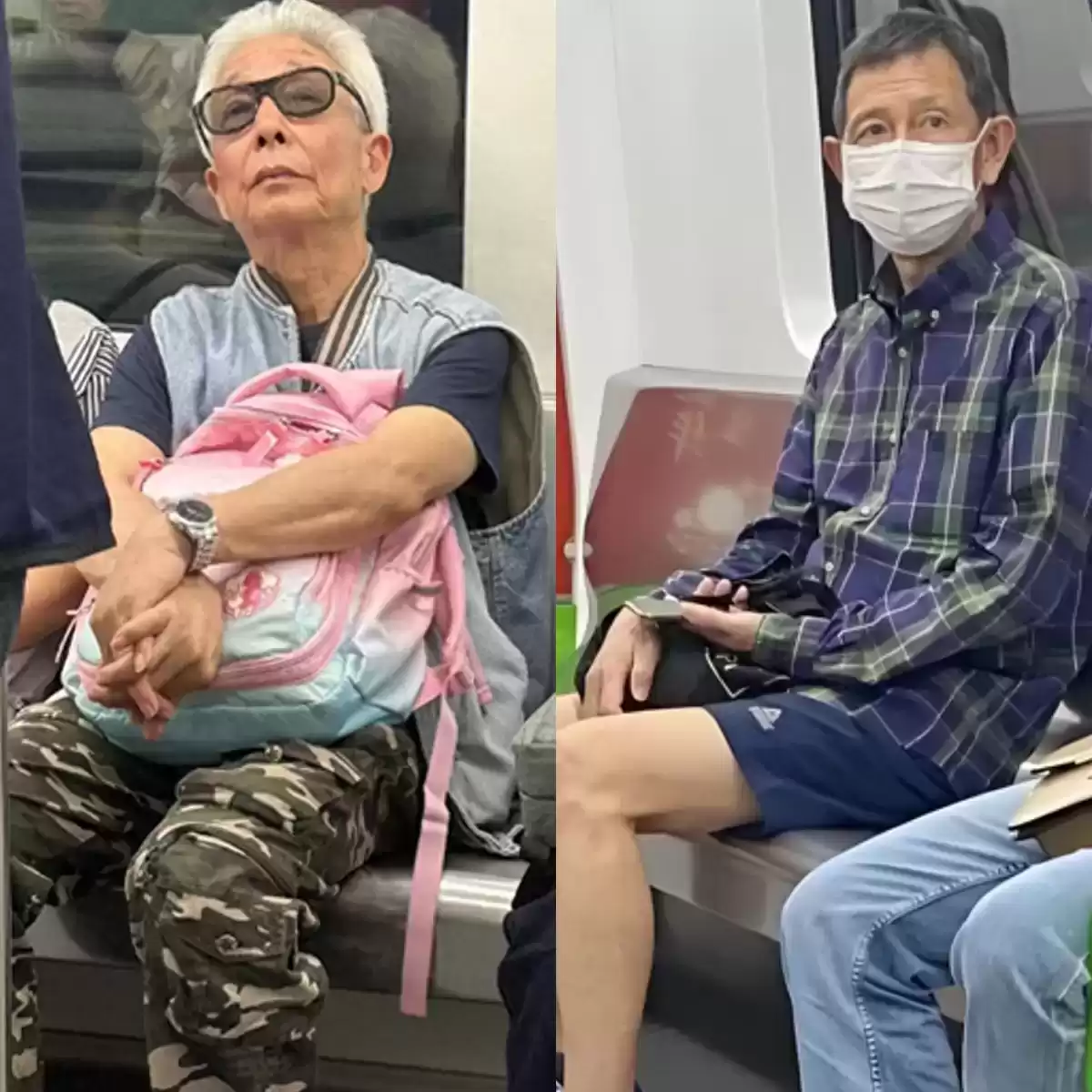 不会穿衣搭配怎么办？地铁爷爷“会穿”与“不会穿”的鲜明对比