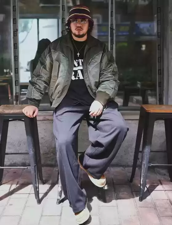 胖男人穿搭秘籍：身材不是障碍，街拍达人示范型格搭配