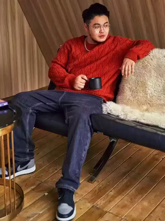 胖男人穿搭秘籍：身材不是障碍，街拍达人示范型格搭配