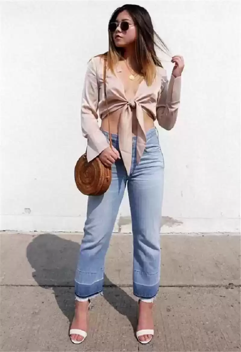 矮胖女生夏季穿搭秘籍:130斤博主显瘦造型指南 矮胖女生夏季穿搭秘籍:130斤博主显瘦造型指南