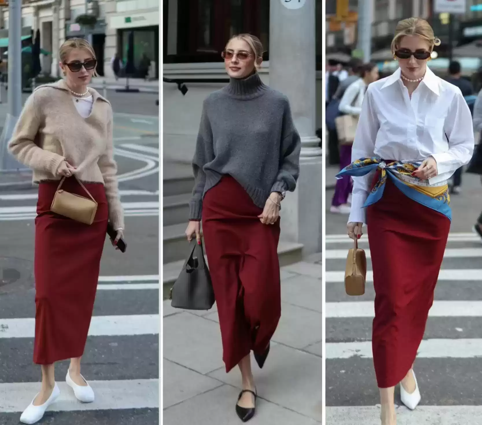 2025年安可拉红穿搭风潮:年龄无界显白利器,中年女性的时尚秘籍 2025年安可拉红穿搭风潮:年龄无界显白利器,中年女性的时尚秘籍