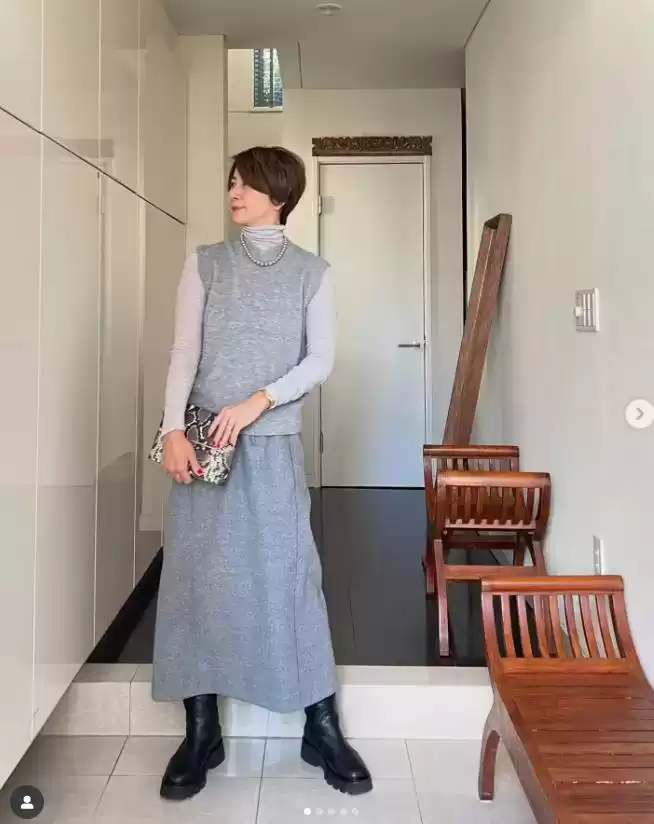 日本女人穿衣搭配 才发现日本主妇穿衣口诀：穿简不穿繁，少穿亮色，简单大方又耐看