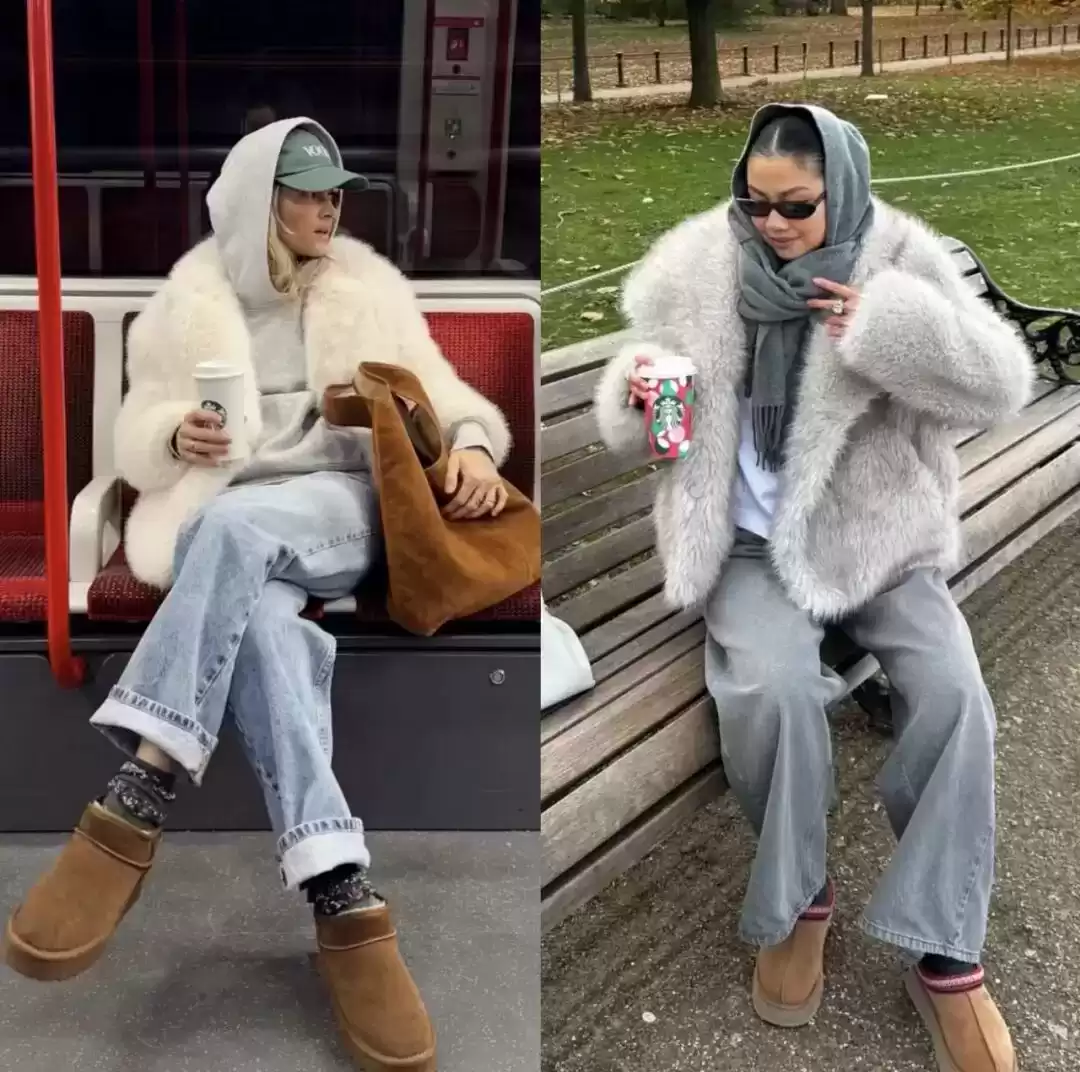 女生冬天穿衣搭配 要时髦也要保暖！女明星们的冬日杀手锏