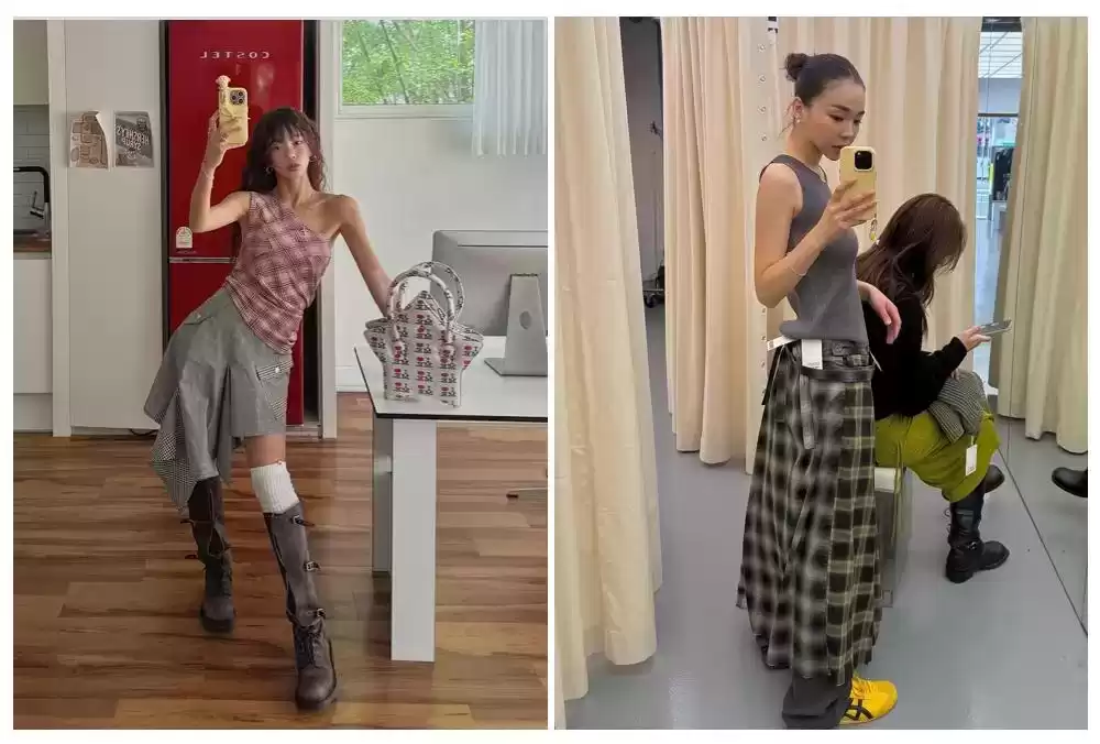 女人穿衣服搭配图片 看她们穿得“起劲儿”，怎么能不动心