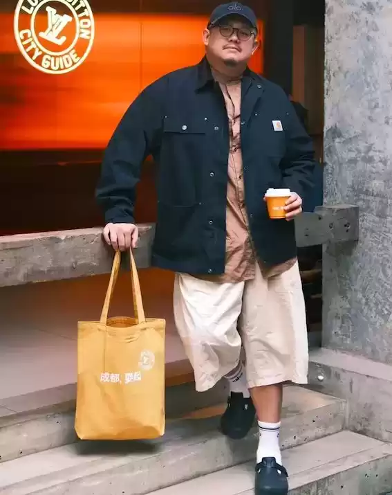 微胖男士穿搭逆袭指南:身材不设限,街拍达人示范矮胖型男养成术 微胖男士穿搭逆袭指南:身材不设限,街拍达人示范矮胖型男养成术