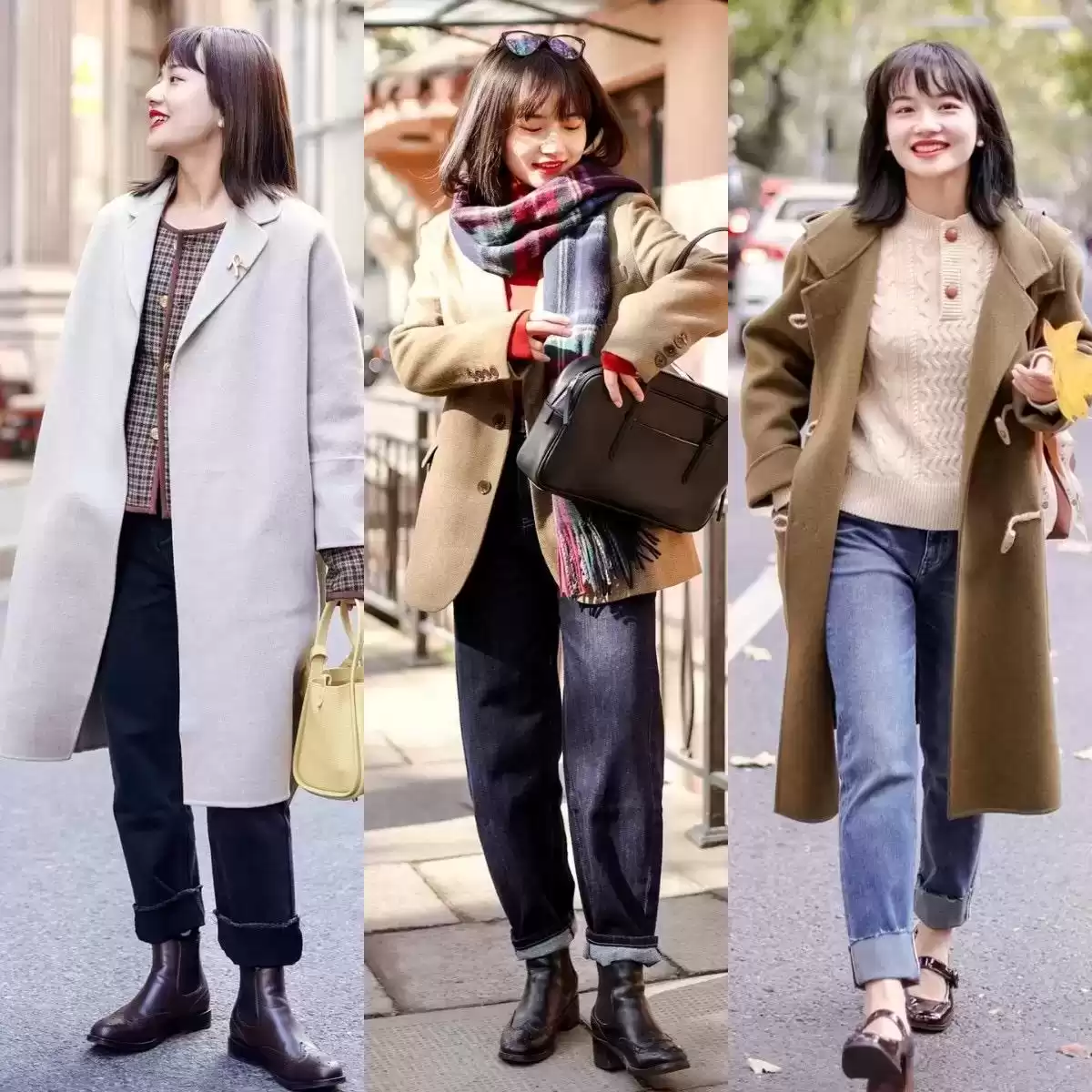 小个子穿衣搭配网 这才是“小个子”该学的穿法：裙长过膝，裤长露踝，时髦又显腿长