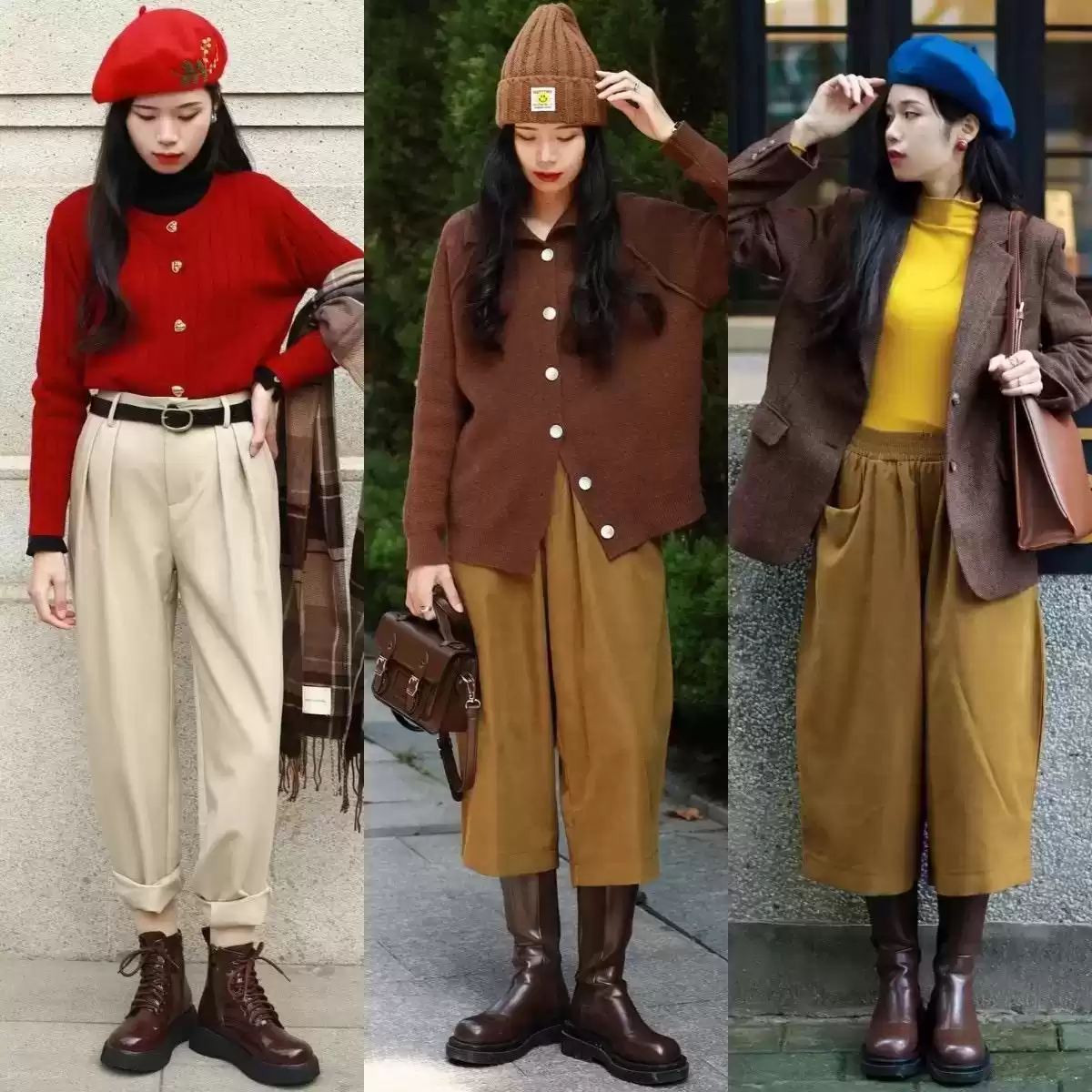 小个子穿衣搭配网 这才是“小个子”该学的穿法：裙长过膝，裤长露踝，时髦又显腿长