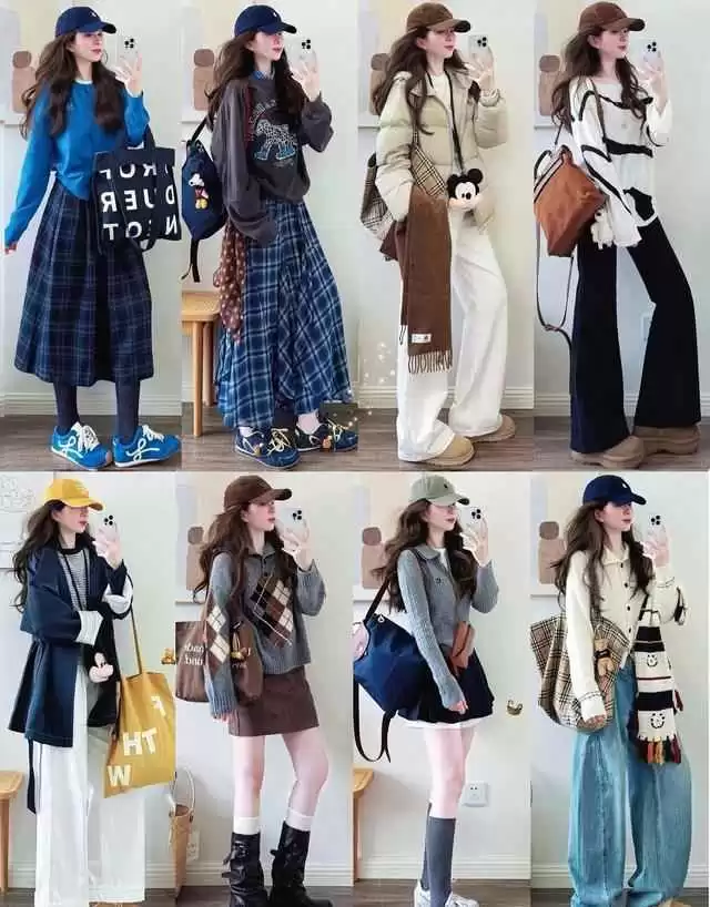 学生党女生穿搭宝典:20+套少女风搭配,可爱不幼稚,照着穿就赢!