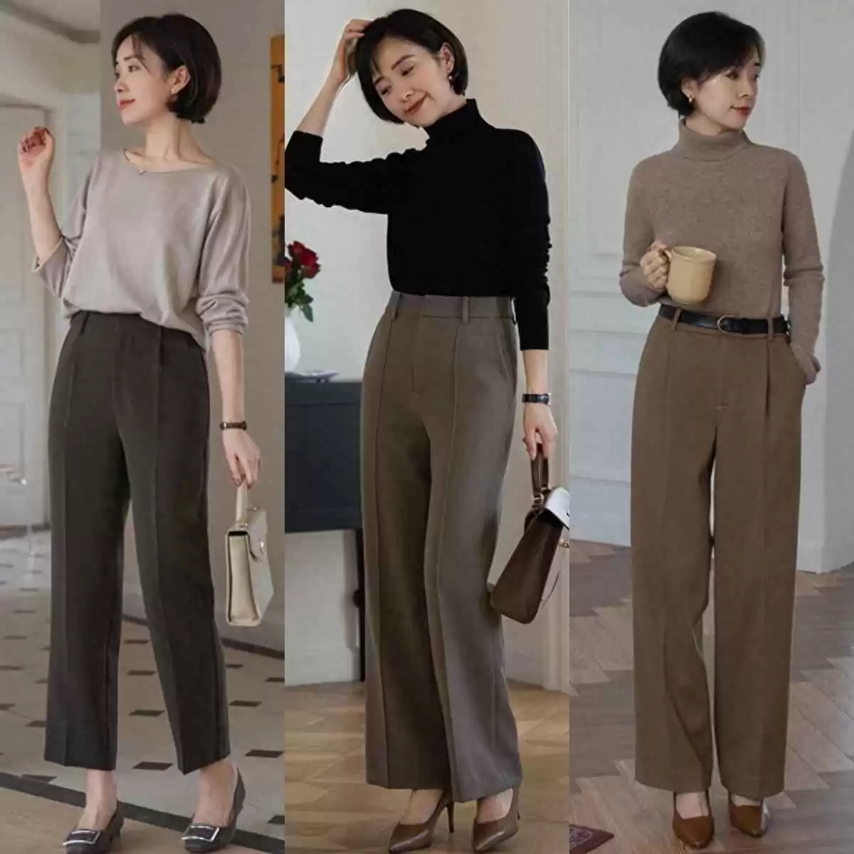 矮个子女生穿搭秘籍：九分裤显高神器，搭配上衣鞋子时尚指南