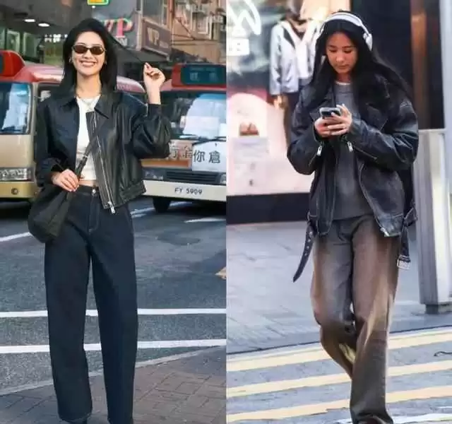 香港街拍潮流揭秘:阔腿裤与平底鞋的简约高级穿搭术