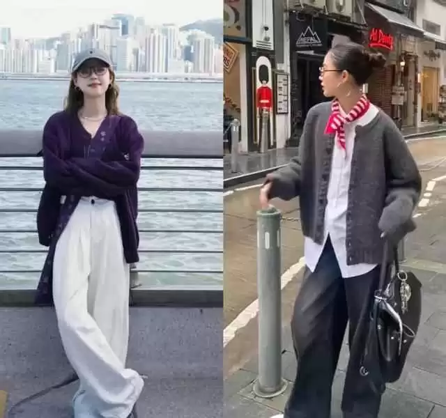 香港街拍潮流揭秘:阔腿裤与平底鞋的简约高级穿搭术