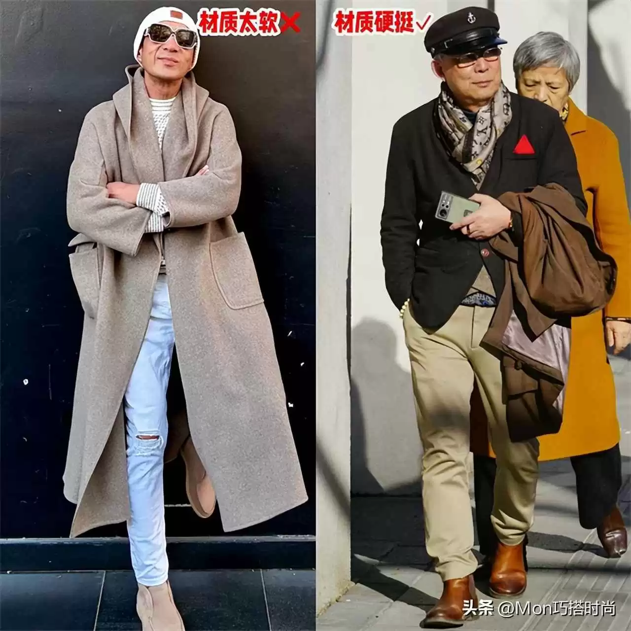 男士贝雷帽搭配指南:中年男人戴帽子的“3戴3不戴”法则,绅士减龄显品味