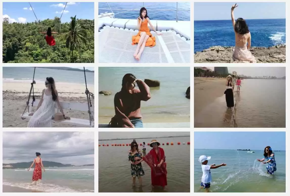 秋水季节海边旅游穿搭指南:女生拍照上镜全攻略