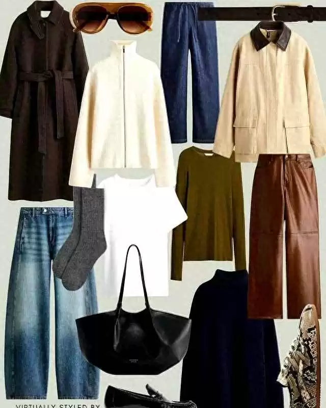 一周穿搭不发愁:9件衣服轻松搭配9套造型,告别衣柜选择困难 一周穿搭不发愁:9件衣服轻松搭配9套造型,告别衣柜选择困难