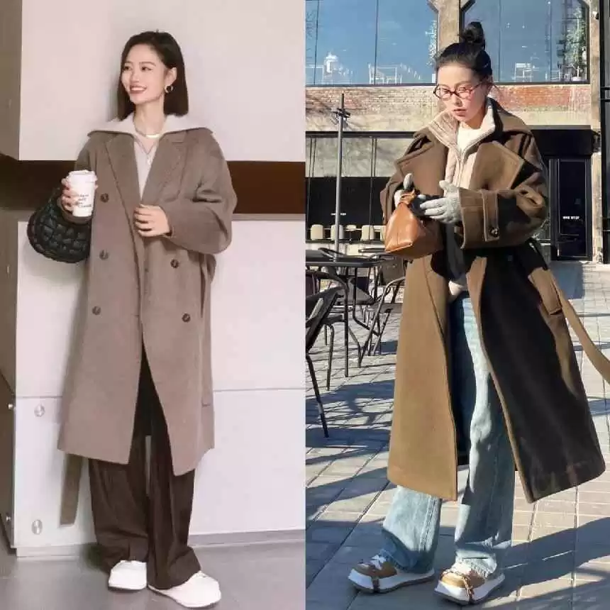 2023冬季40+女性穿搭新风尚:羽绒服+阔腿裤、大衣+卫衣,优雅又实用