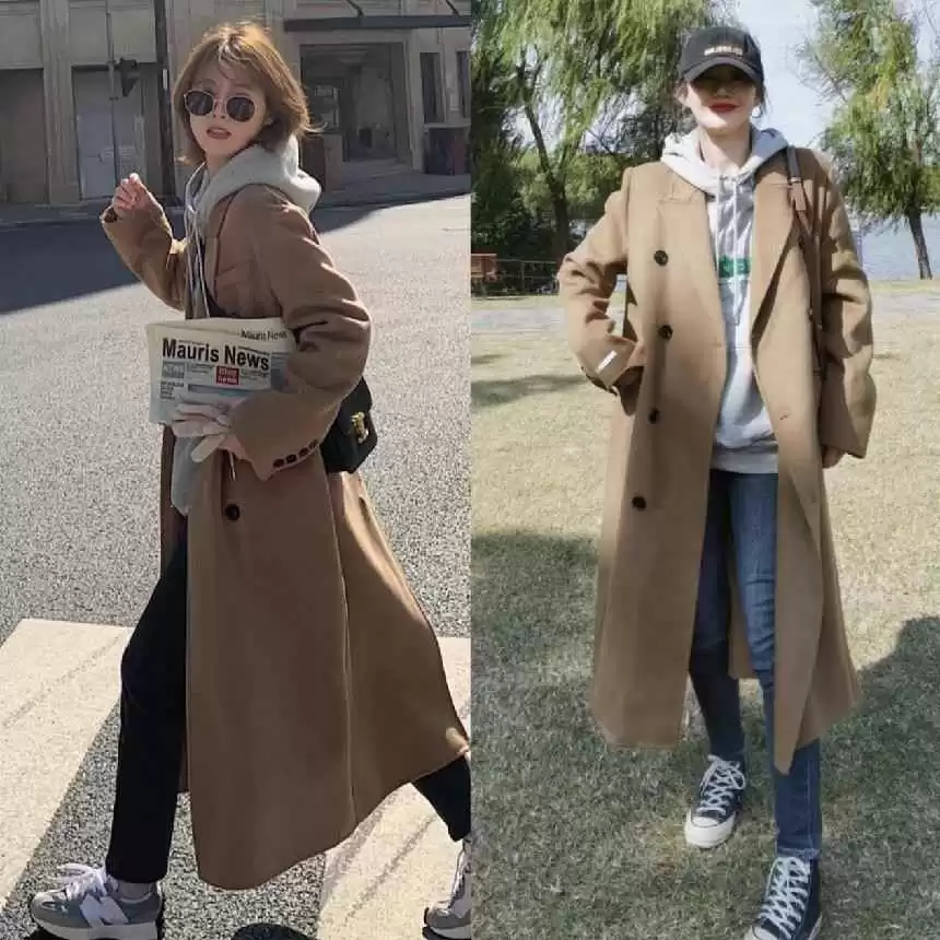 2023冬季40+女性穿搭新风尚:羽绒服+阔腿裤、大衣+卫衣,优雅又实用