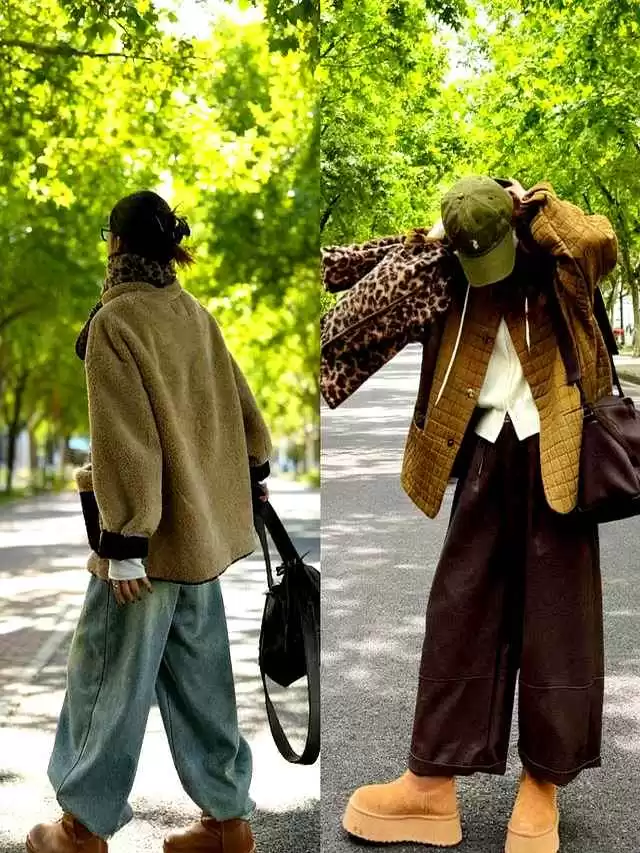 春秋季穿衣搭配指南:秋冬慵懒风穿搭,亮色+大地色CP打造通勤活力高级感