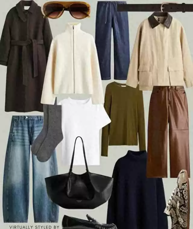 一周穿搭不发愁：9件基础款衣服轻松打造9套不重样时尚搭配