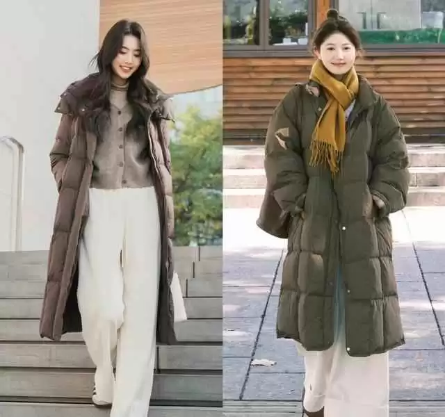 南方早春穿搭指南:羽绒服+白裤子,40+女性轻松穿出高级感