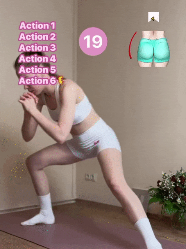 假胯宽穿衣烦恼?6个动作每天练,臀型变美不再难