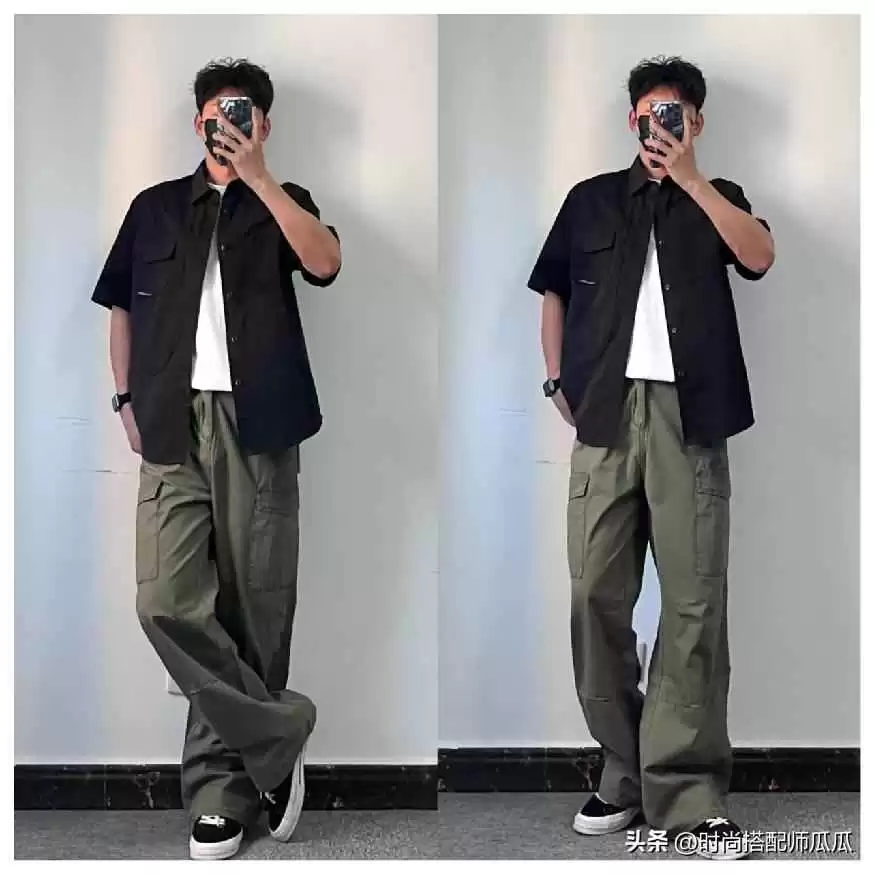 衬衫男生穿衣搭配:建议男人穿衬衫别配小脚裤、牛仔裤,换成这3种更绅士高级