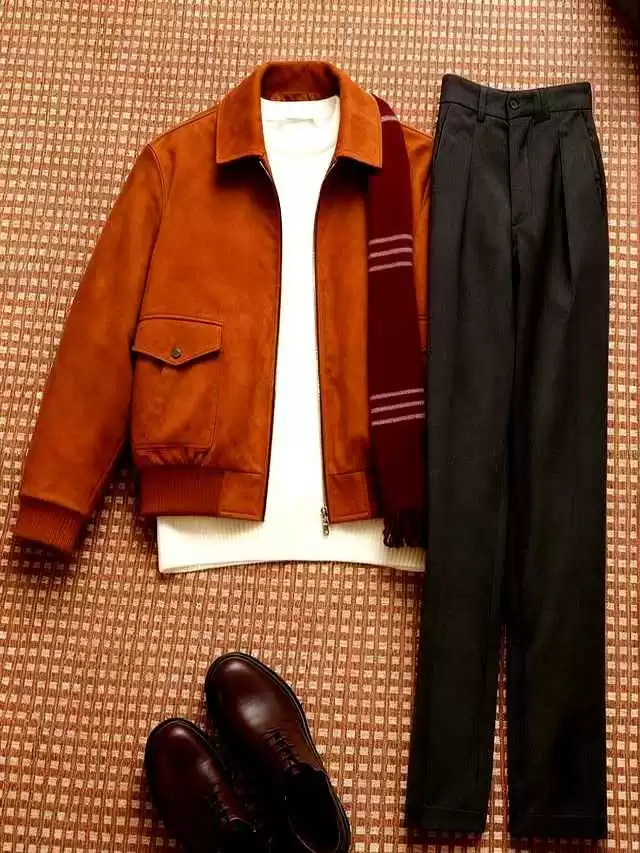 男胖子秋冬穿搭指南:10套高级感叠穿配色方案,照着穿秒变氛围型男