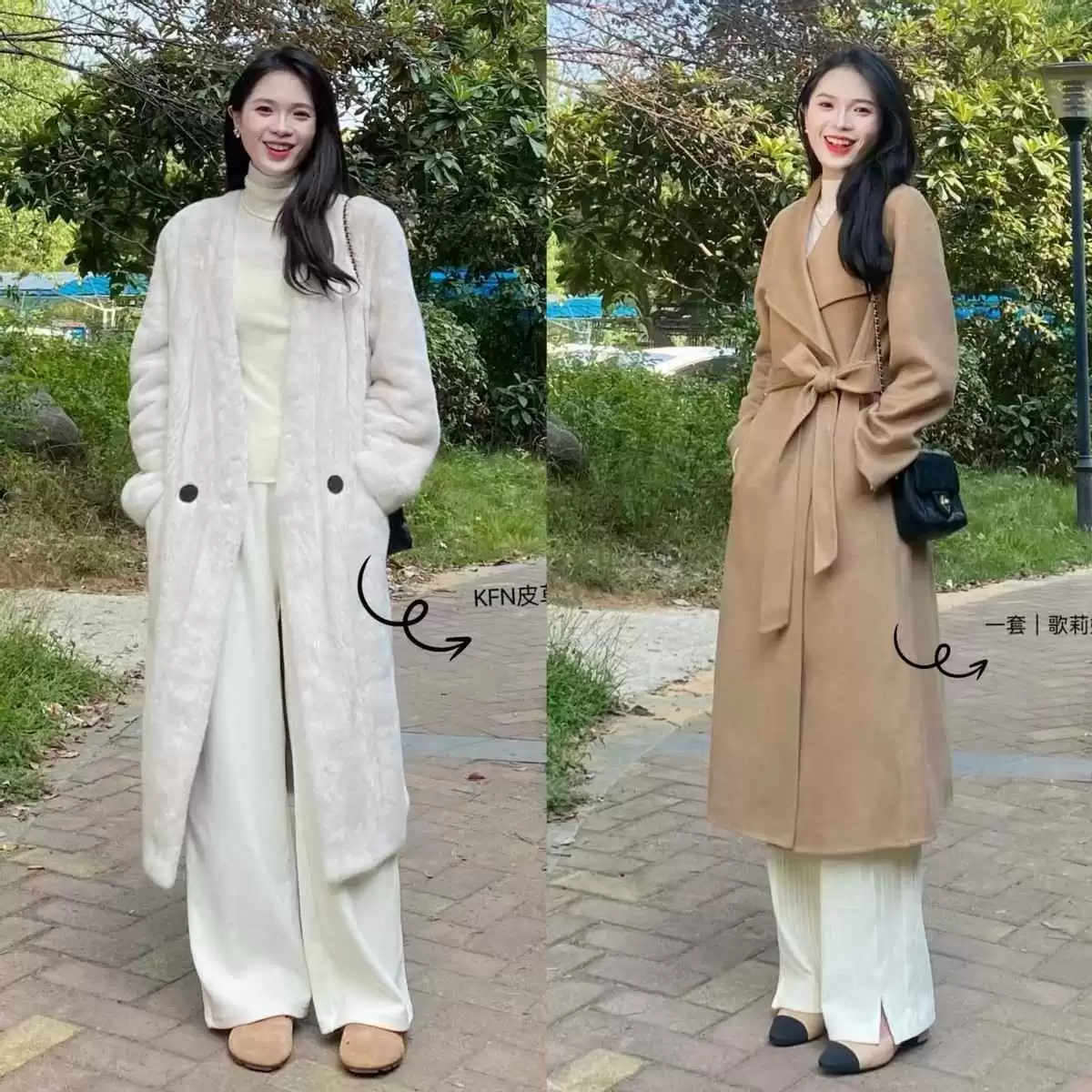 身材缺陷穿衣指南:今年大衣配白裤子,告别牛仔裤,轻松打造高级感