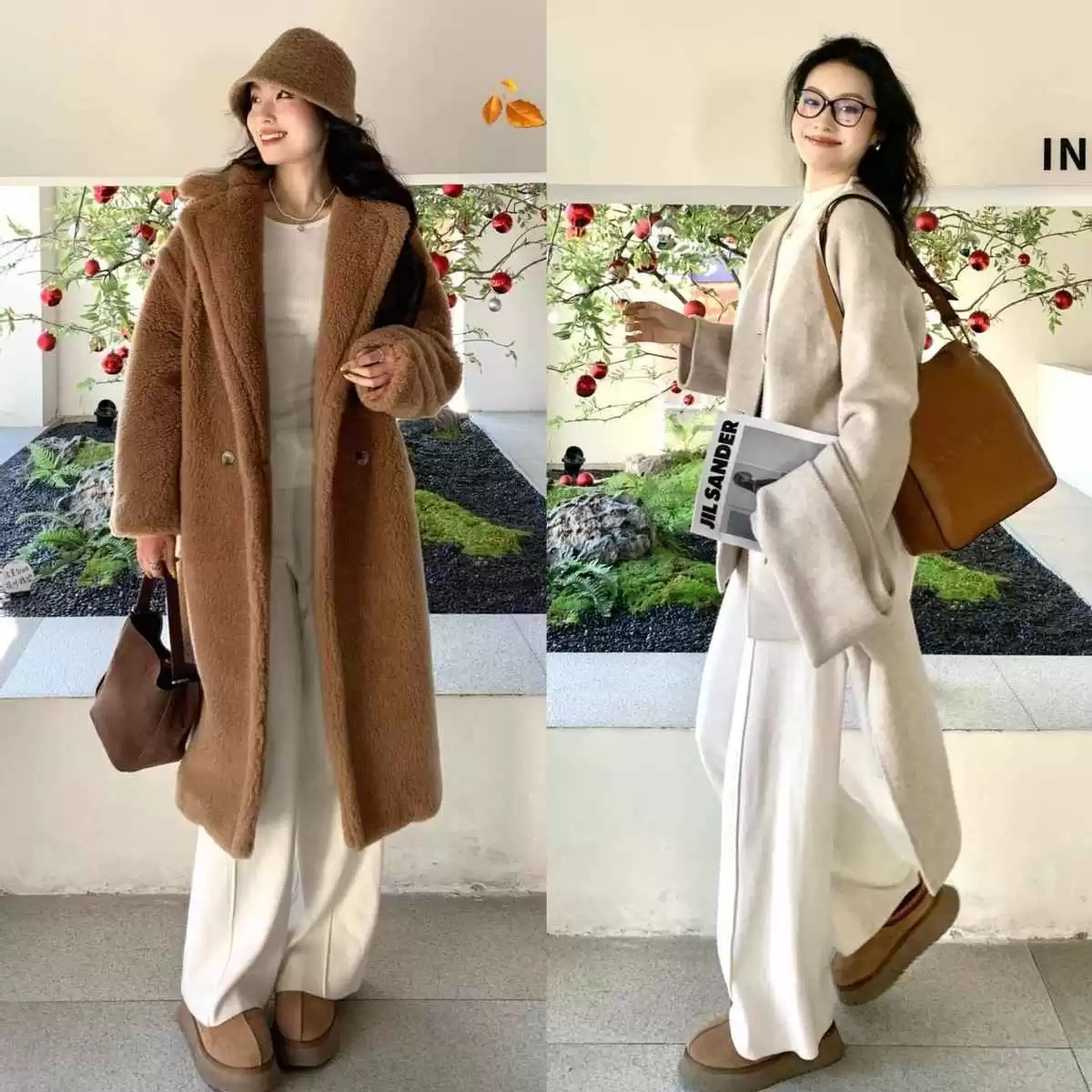 身材缺陷穿衣指南:今年大衣配白裤子,告别牛仔裤,轻松打造高级感