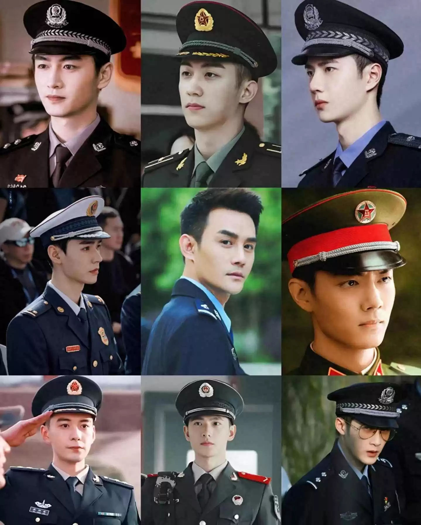 内娱制服男神TOP9盘点！穿制服的他们帅到犯规，魅力全开