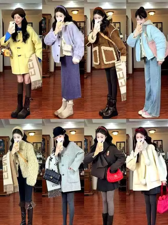 2025秋冬胖子穿搭秘籍:小个子微胖这样穿保暖不显胖