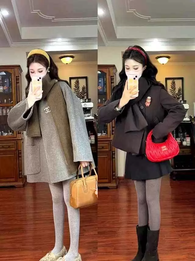 2025秋冬胖子穿搭秘籍:小个子微胖这样穿保暖不显胖