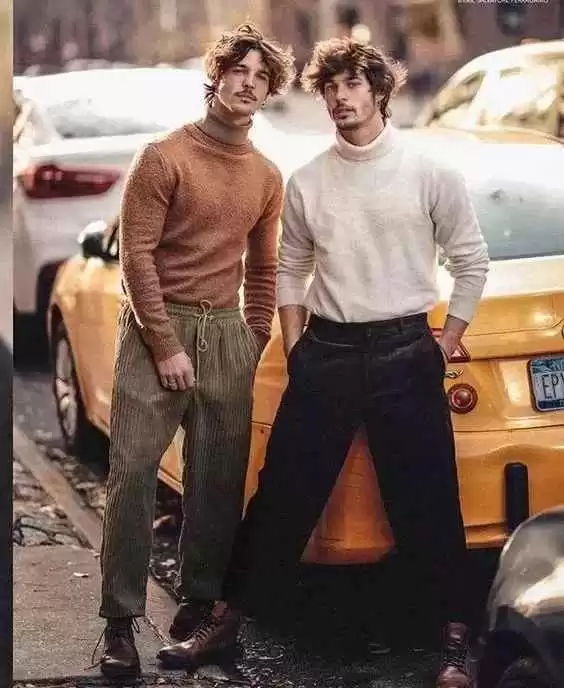 穿衣搭配男生高领 男人穿高领毛衣显得很娘?那是你对高领毛衣一无所知