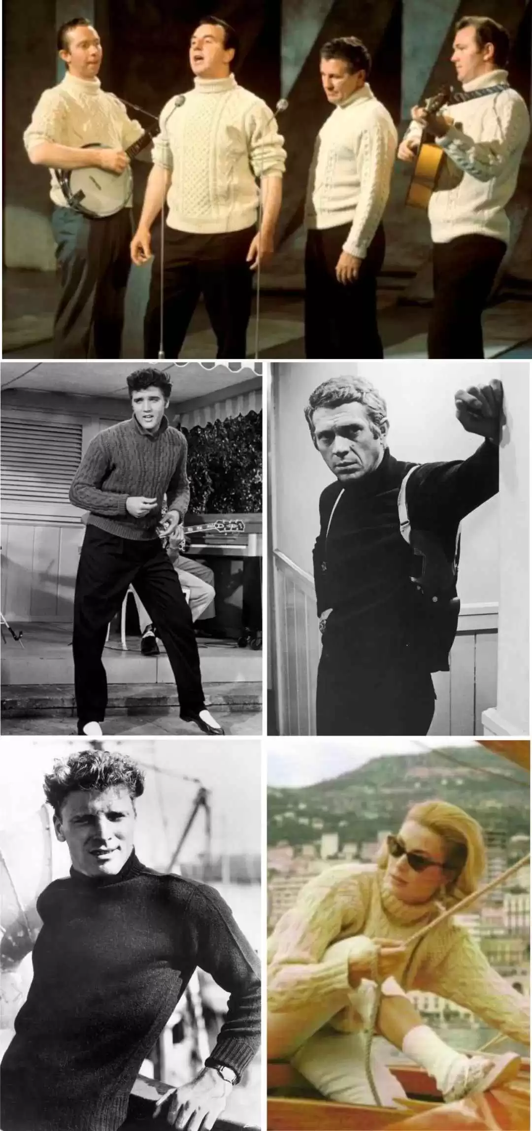 穿衣搭配男生高领 男人穿高领毛衣显得很娘?那是你对高领毛衣一无所知