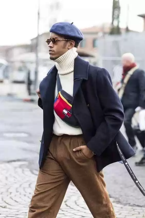 穿衣搭配男生高领 男人穿高领毛衣显得很娘?那是你对高领毛衣一无所知