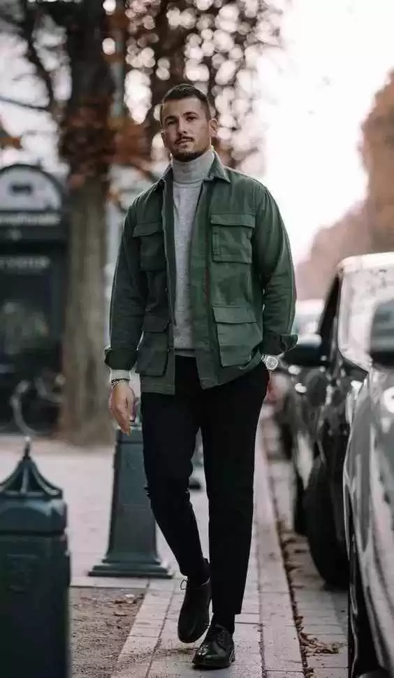 穿衣搭配男生高领 男人穿高领毛衣显得很娘?那是你对高领毛衣一无所知