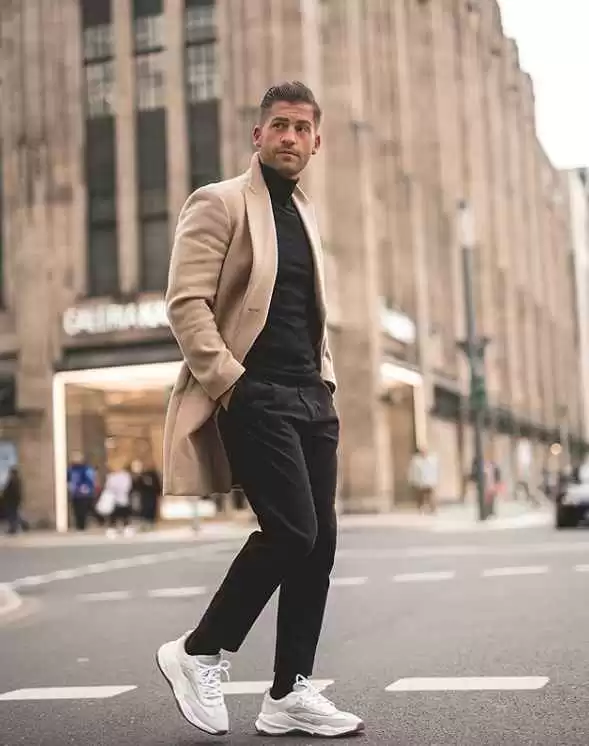 穿衣搭配男生高领 男人穿高领毛衣显得很娘?那是你对高领毛衣一无所知