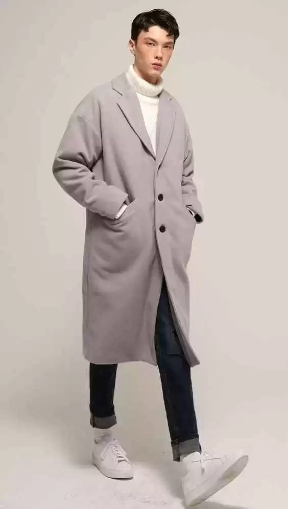 穿衣搭配男生高领 男人穿高领毛衣显得很娘?那是你对高领毛衣一无所知