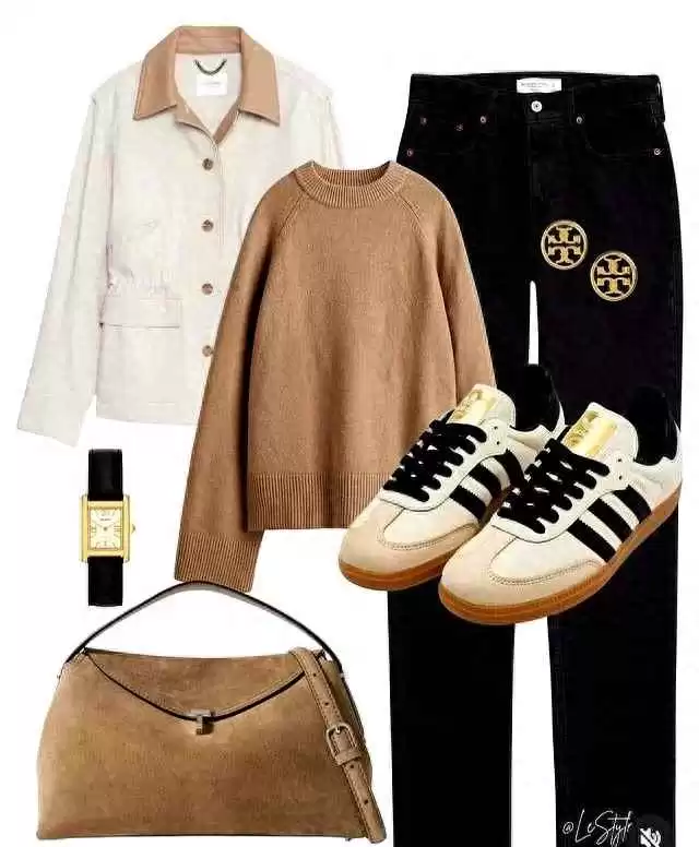 小个子女生穿衣搭配秘籍：6套懒人穿搭模板，照着穿就高级