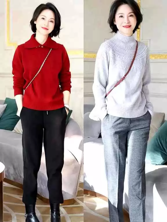 50+女性秋冬穿搭指南:3个技巧轻松穿出高级贵气感