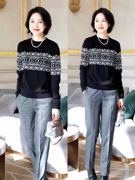 50+女性秋冬穿搭指南:3个技巧轻松穿出高级贵气感