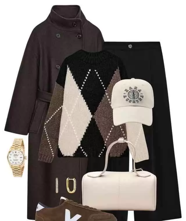 2020最美穿衣搭配 秋冬别乱买!18套“基础款+高级配色”穿搭模板,通勤优雅美到炸