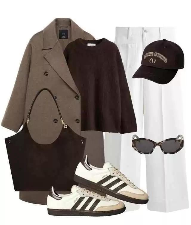 2020最美穿衣搭配 秋冬别乱买!18套“基础款+高级配色”穿搭模板,通勤优雅美到炸