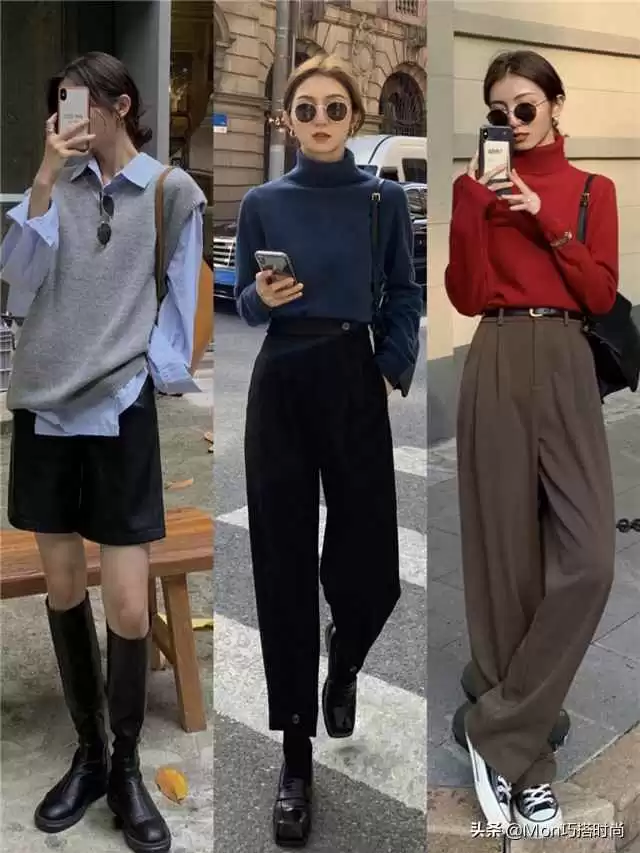 换季穿搭没头绪?快来get韩系小姐姐的9套毛衣搭配,时髦保暖又显瘦,美翻了!