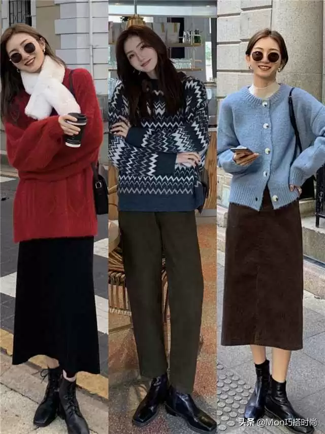 换季穿搭没头绪?快来get韩系小姐姐的9套毛衣搭配,时髦保暖又显瘦,美翻了!