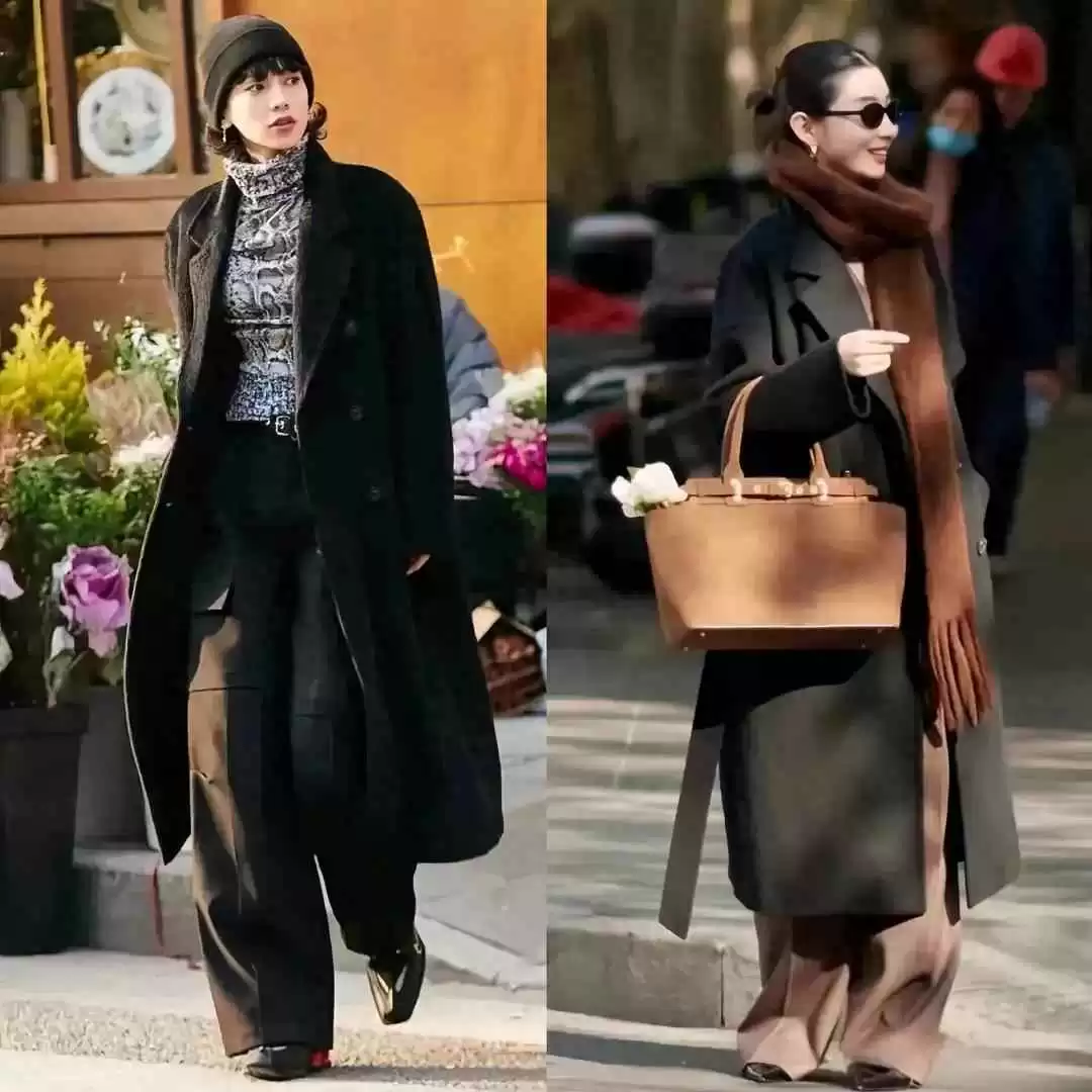 女生穿衣搭配群 被成都街拍惊艳了!“大衣+阔腿裤”搭配高级洋气,好看又保暖 女生穿衣搭配群 被成都街拍惊艳了!“大衣+阔腿裤”搭配高级洋气,好看又保暖