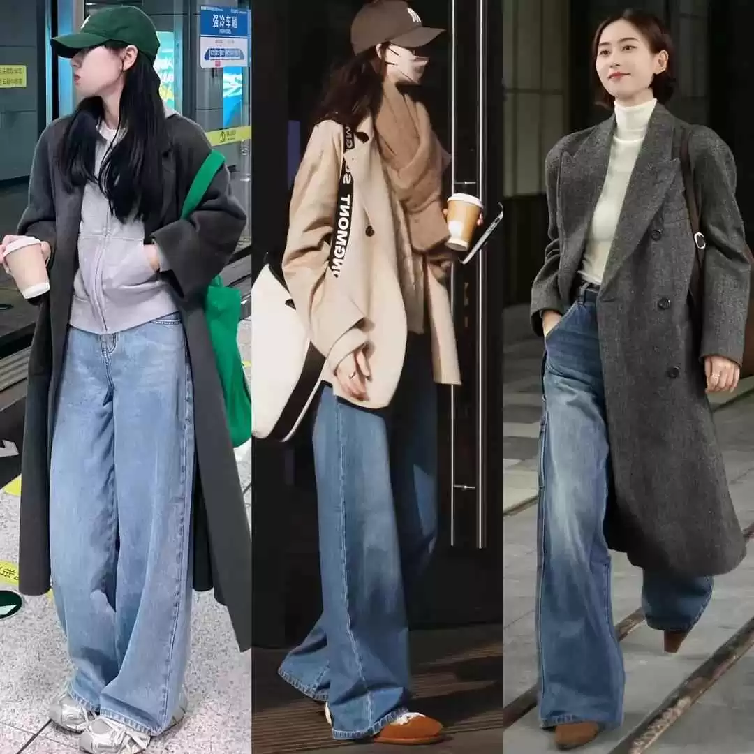 女生穿衣搭配群 被成都街拍惊艳了!“大衣+阔腿裤”搭配高级洋气,好看又保暖