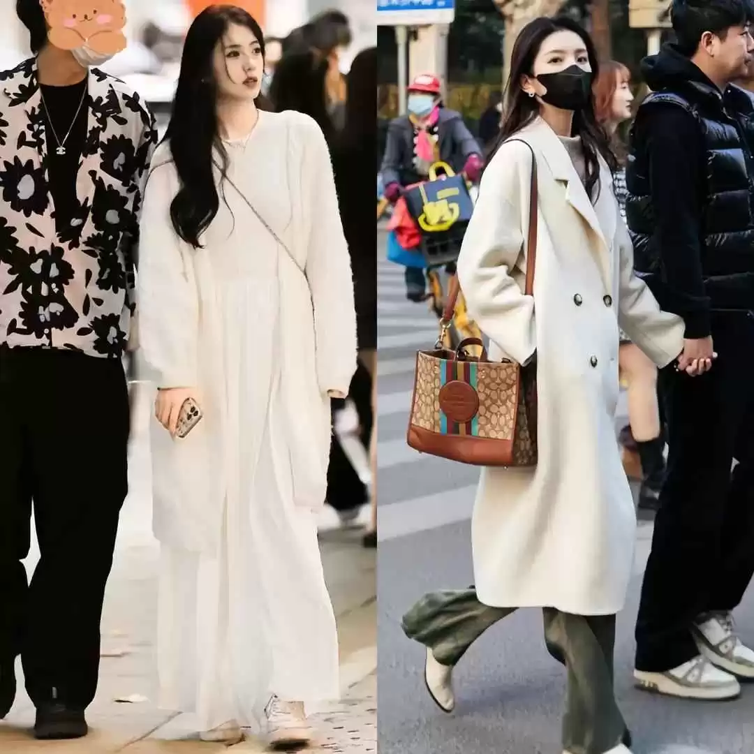 女生穿衣搭配群 被成都街拍惊艳了!“大衣+阔腿裤”搭配高级洋气,好看又保暖