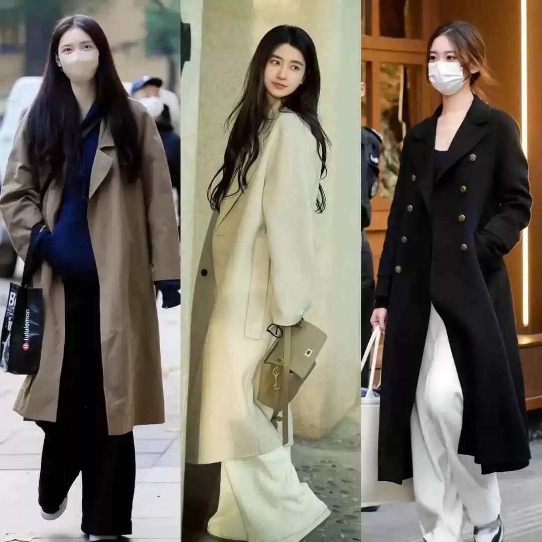 女生穿衣搭配群 被成都街拍惊艳了!“大衣+阔腿裤”搭配高级洋气,好看又保暖