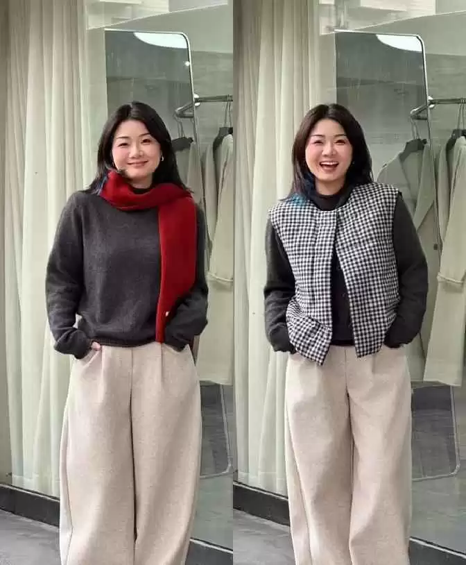 1米5微胖女生穿搭全攻略:155cm女孩必学的3个显高秘诀,第二个绝了!