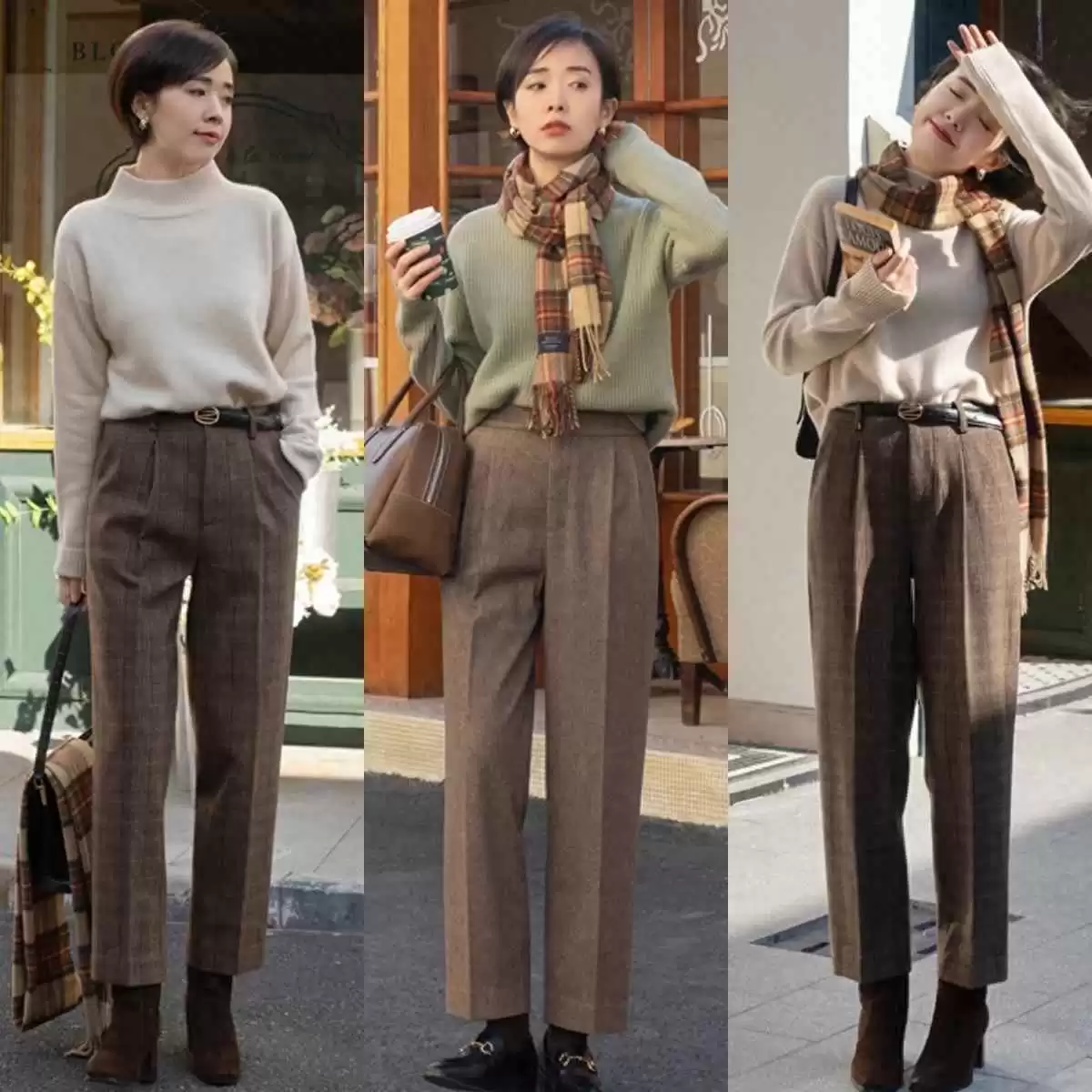 穿衣搭配显得腿长 “九分裤”才是小个子显腿长神器,搭配这些上衣,鞋子,时髦显高